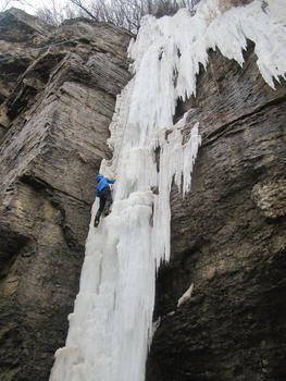 Ледолазание в Каменце-Подольском 2013